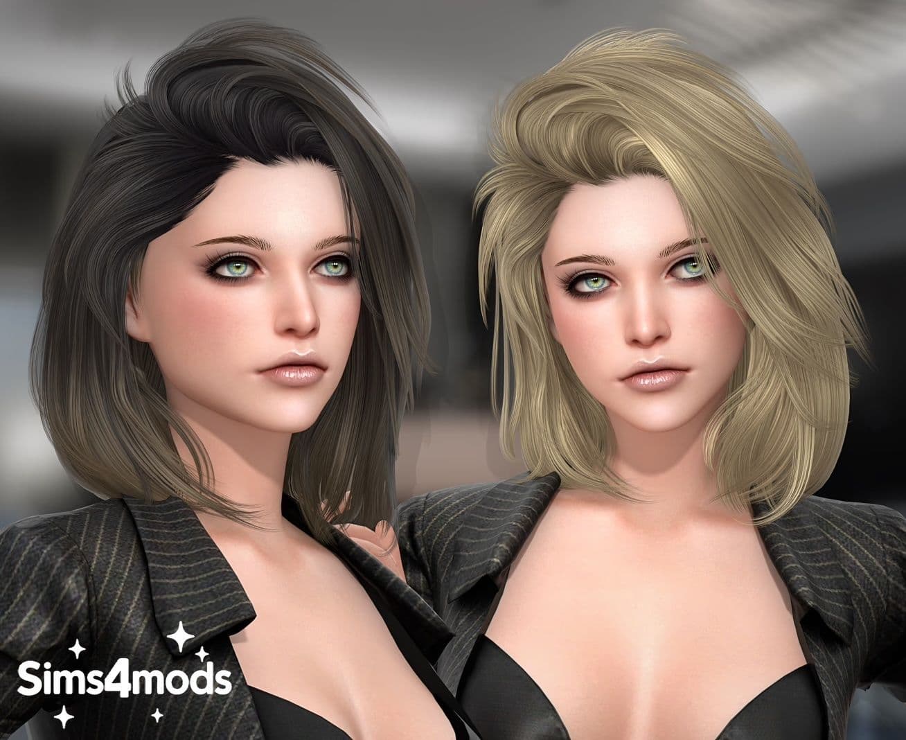 Скриншот мода Прическа Dynamite Hairstyle